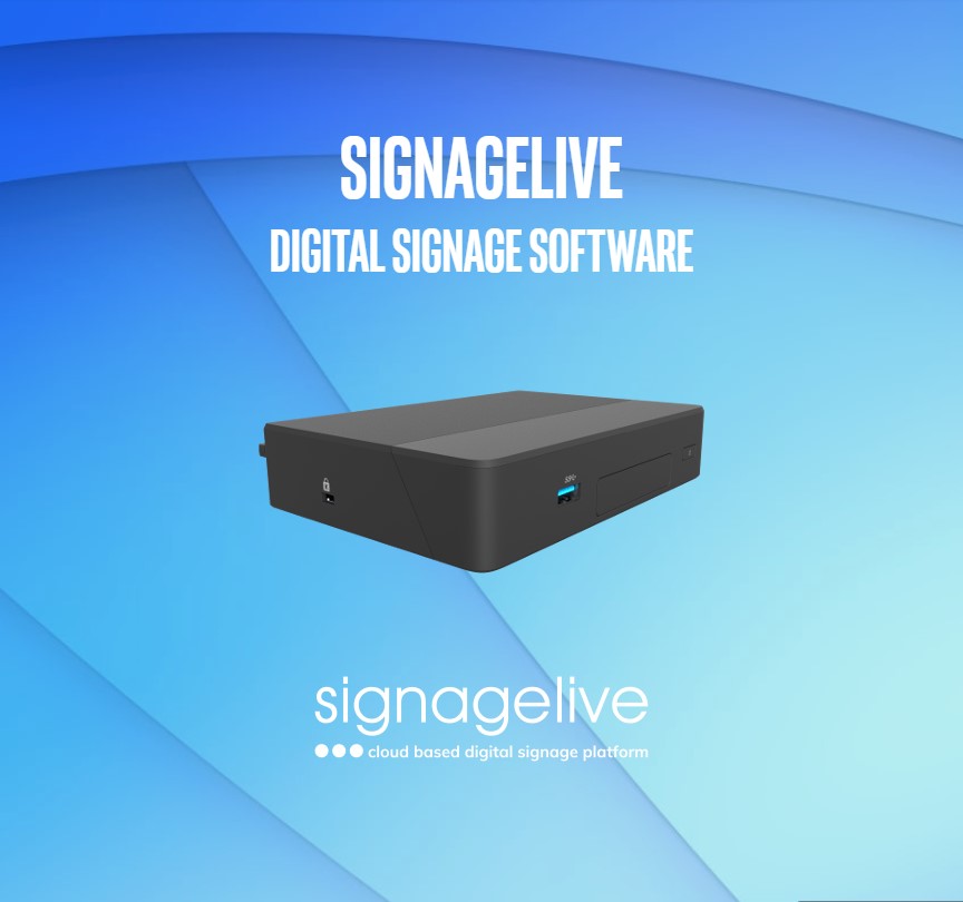 SignageLive Digital Signage with NUC Hardware Simply NUC